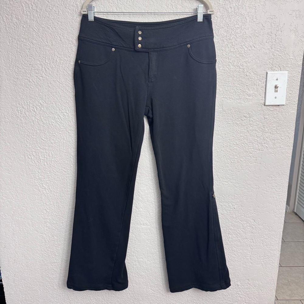 Vintage Bisou Bisou Y2K Black Bootcut Pants Women’s Medium M Millennial Style